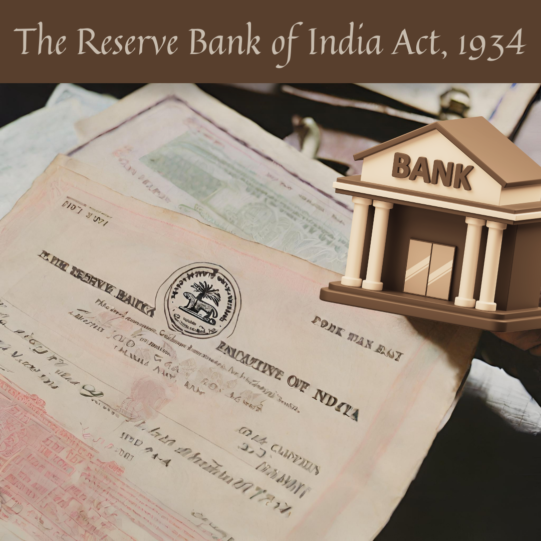 The Reserve Bank of India Act, 1934